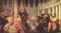 神殿ルネッサンスの医師たちの中のイエス パオロ・ヴェロネーゼ